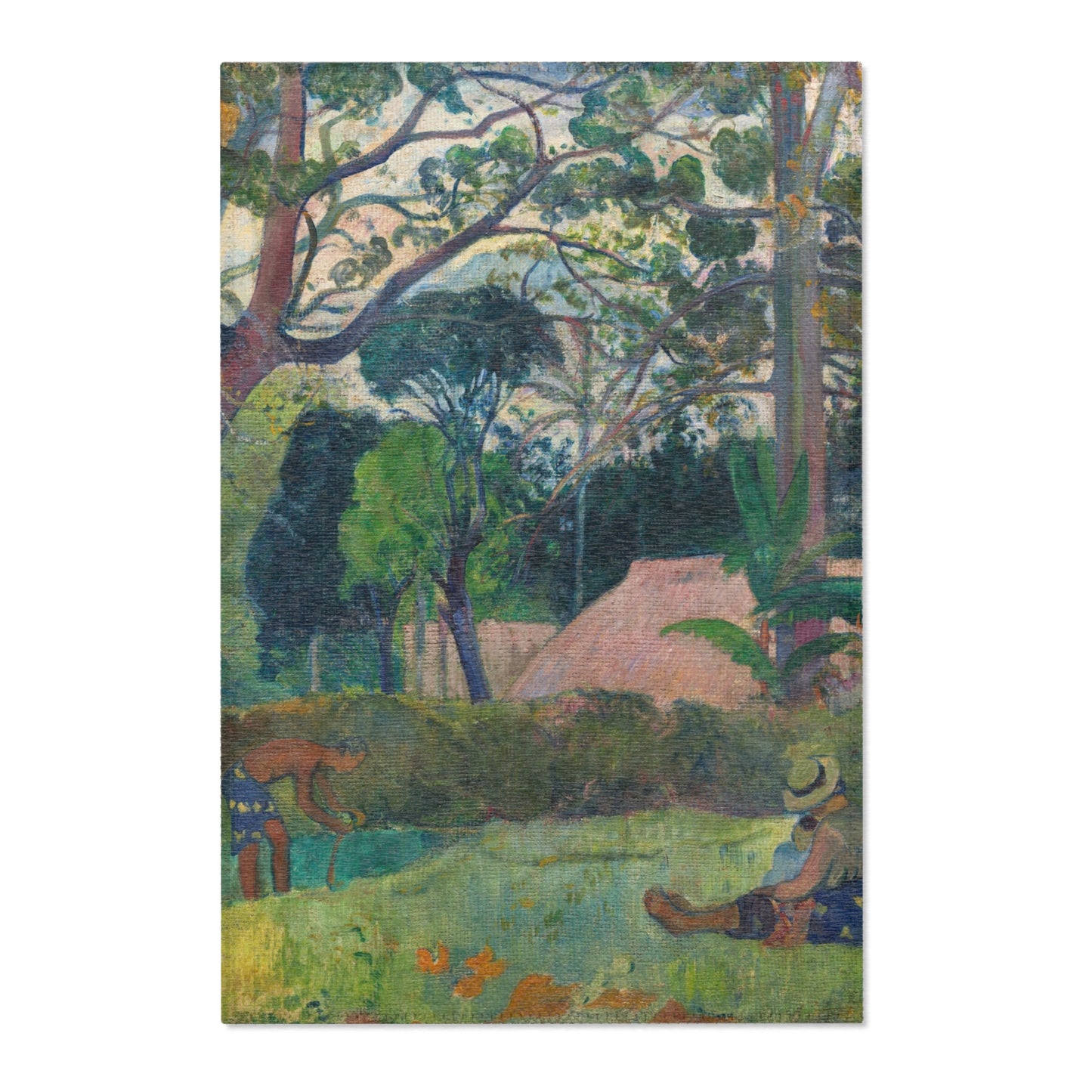 Paul Gauguin - Te raau rahi (The Big Tree) | Area Rug