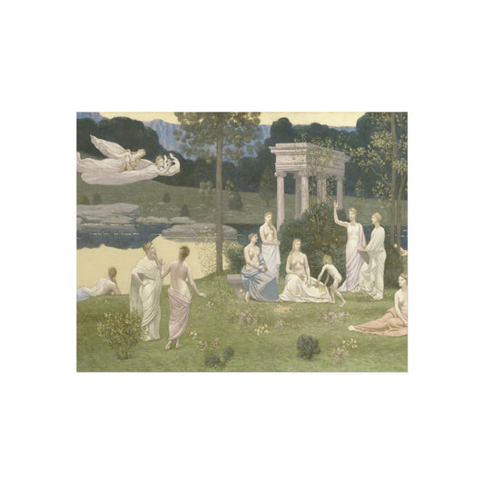 The Sacred Grove, Beloved of the Arts and the Muses — Pierre Puvis de Chavannes Fine Art Poster