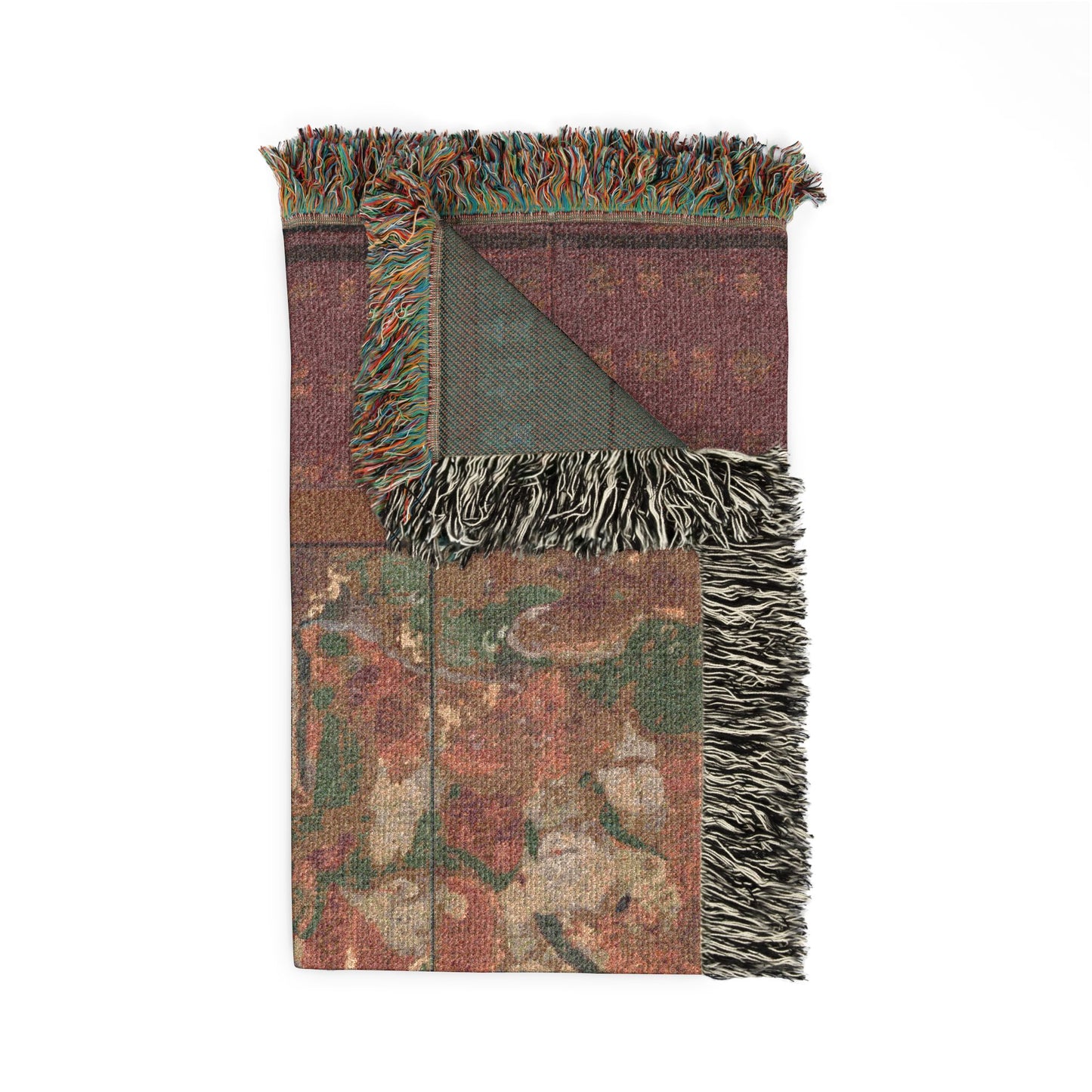 Buddhist Deities Woven Throw Blanket