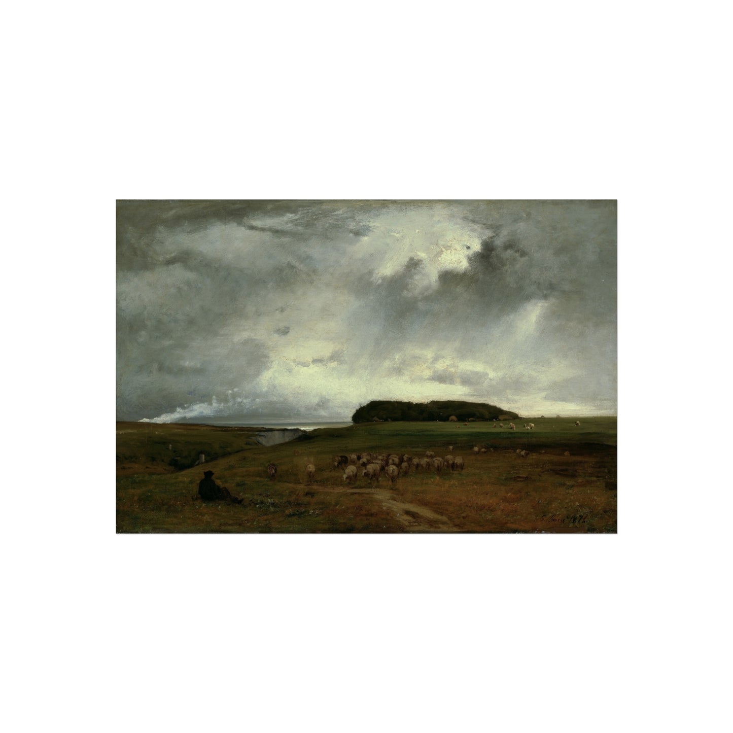 George Inness - The Storm | Fine Art Poster