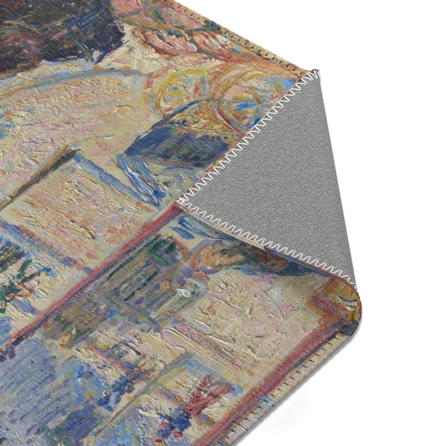 Camille Pissarro - The Place du Havre, Paris | Area Rug