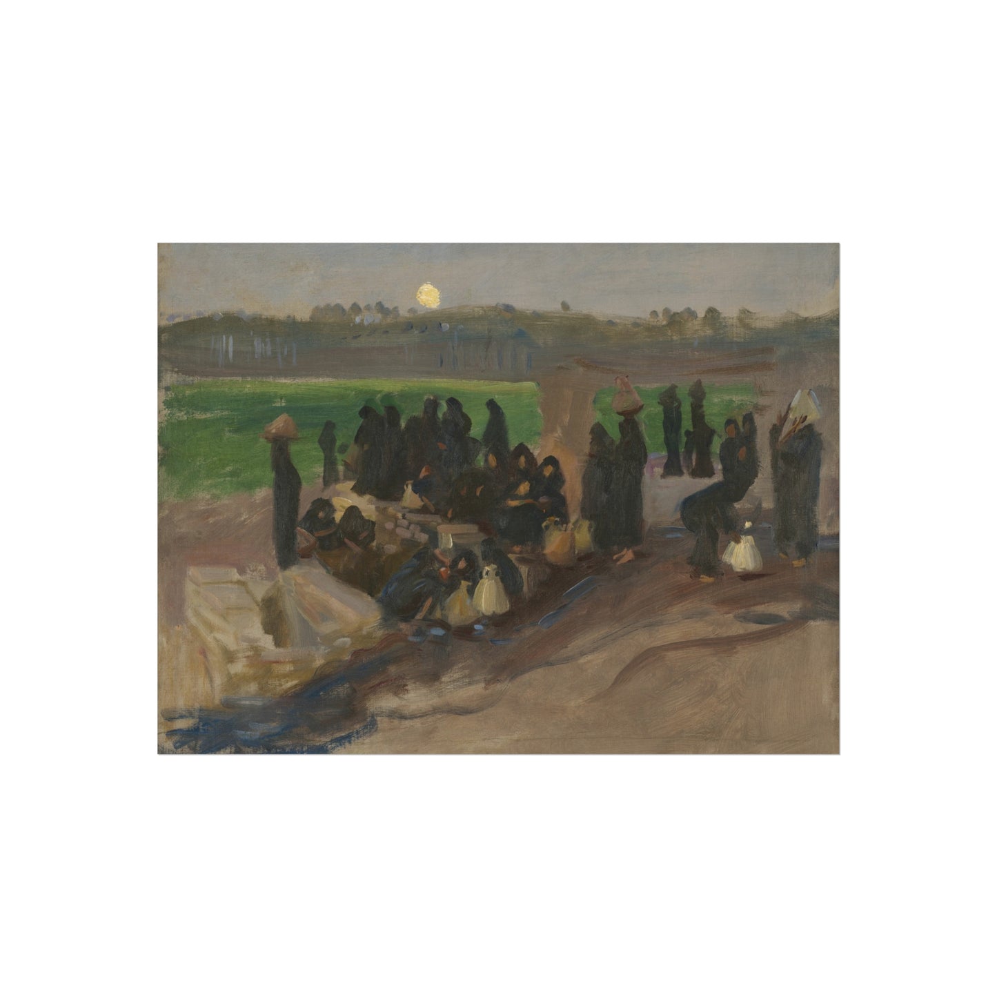 John Singer Sargent - Water Carriers on the Nile | Fine Art Poster
