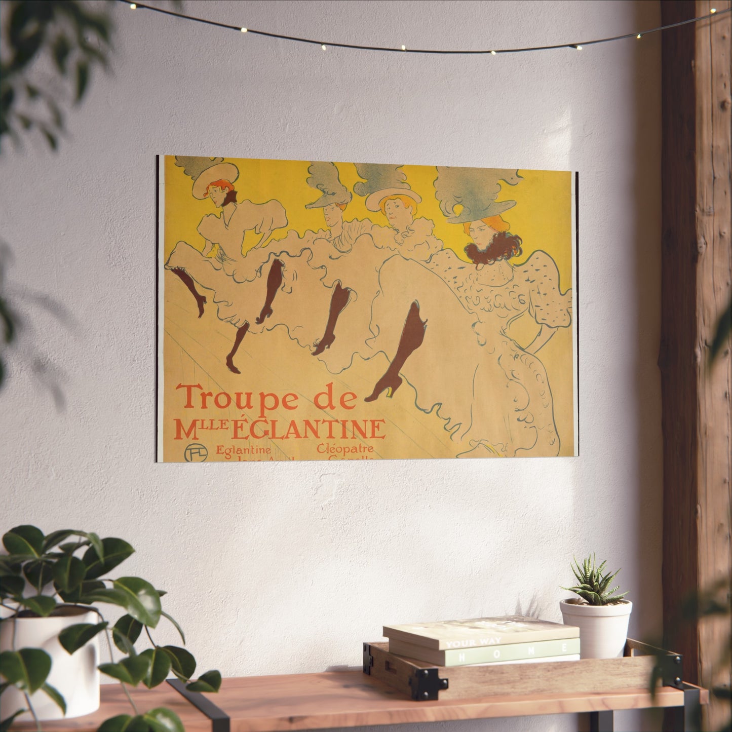 Henri de Toulouse-Lautrec - Mademoiselle Eglantine's Troupe | Fine Art Poster