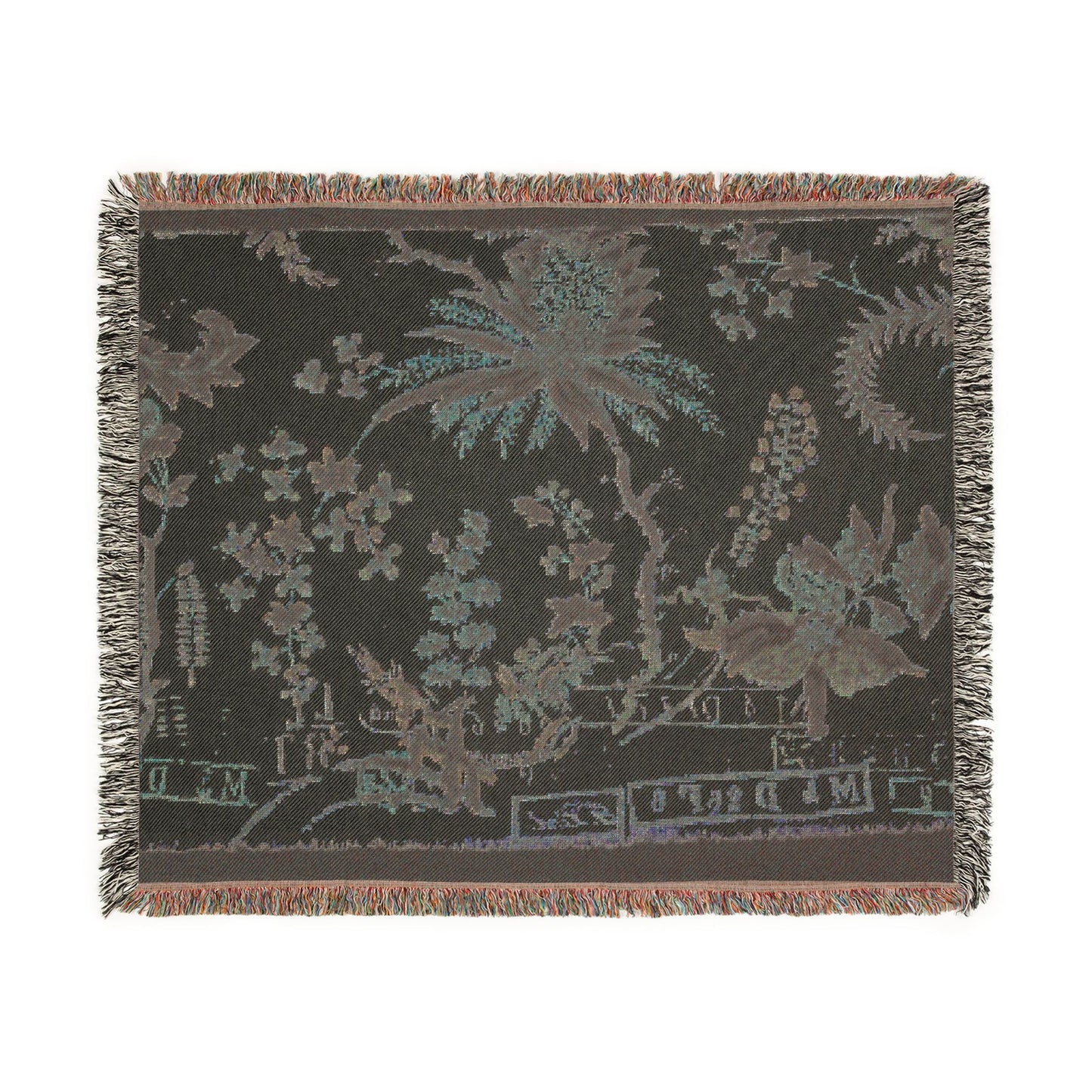 006_chef-de-piece-furnishing-fabric | Woven Tapestry Blanket