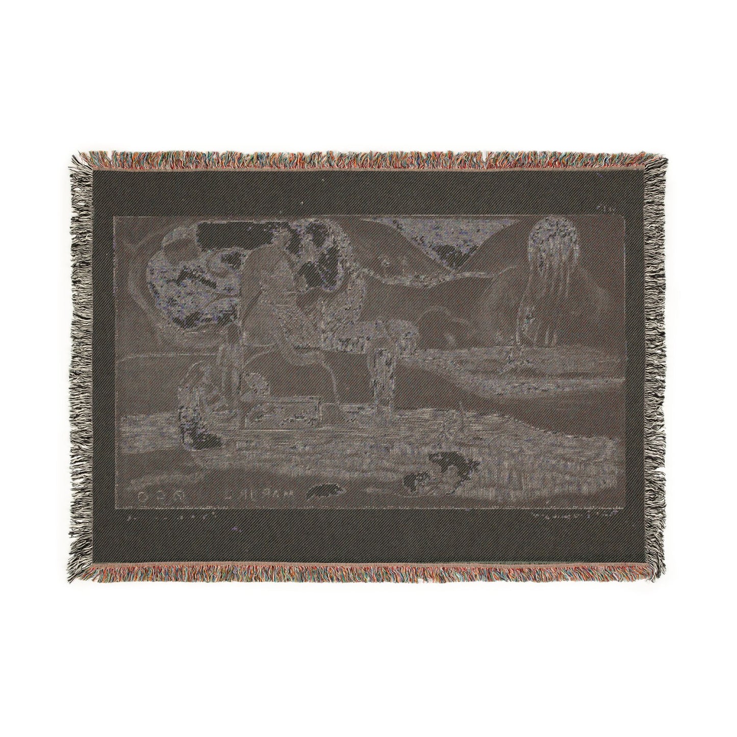 Paul Gauguin - Maruru (Offerings of Gratitude), from the Noa Noa Suite | Woven Tapestry Blanket