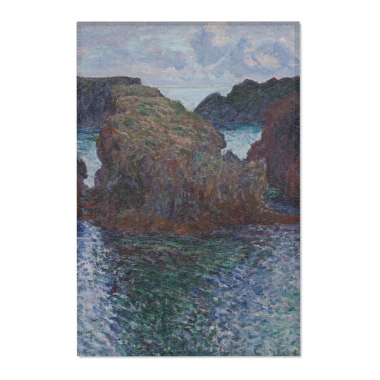 Rocks at Port-Goulphar, Belle-Île — Monet Area Rug