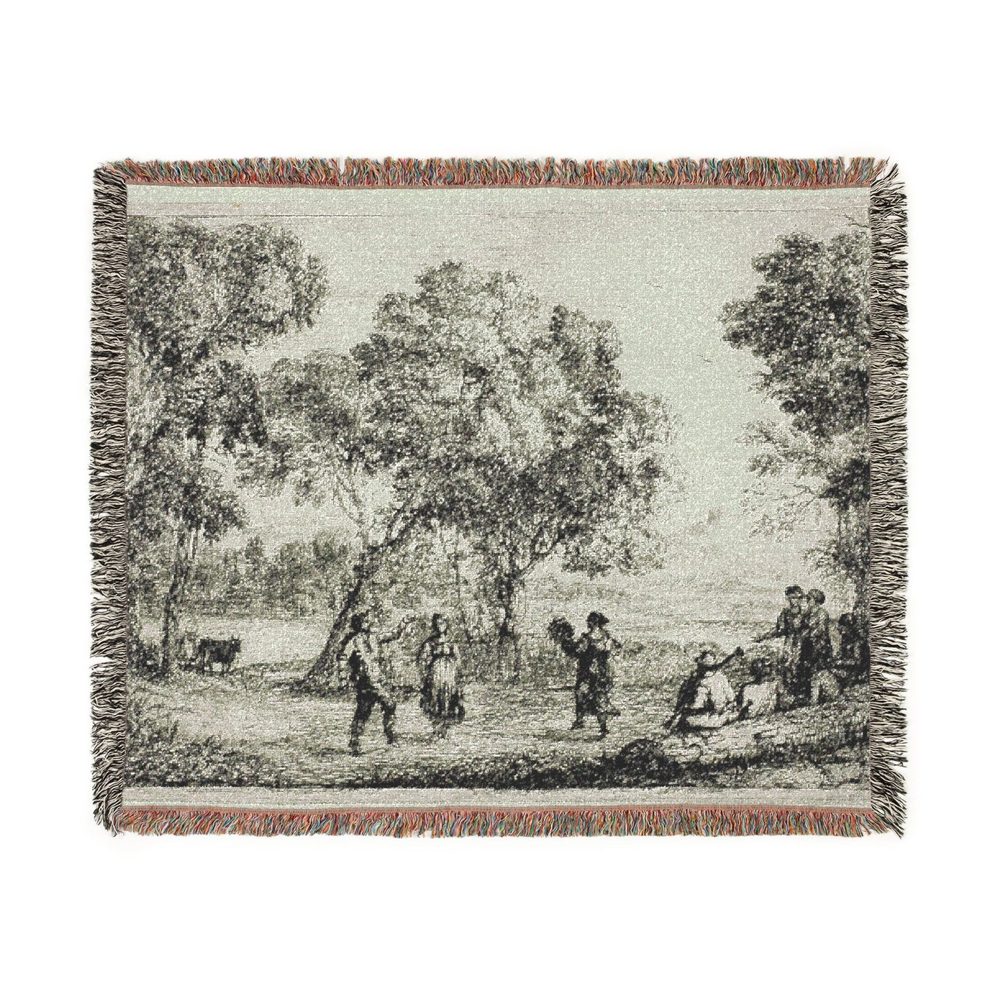 Claude Lorrain - The Country Dance | Woven Tapestry Blanket