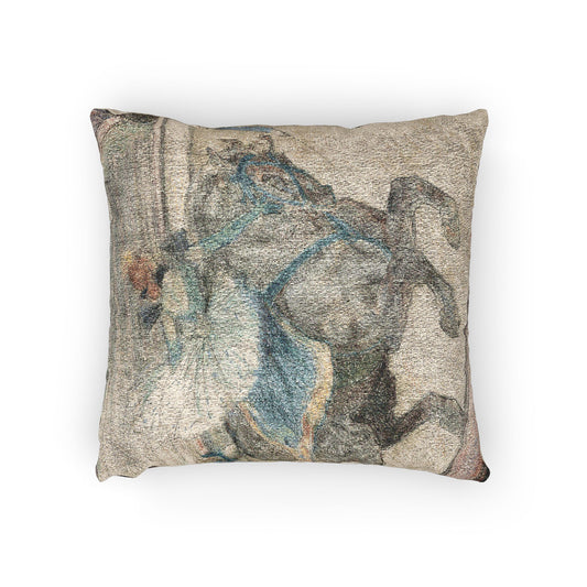 At the Circus Work in the Ring — Toulouse-Lautrec Pillow