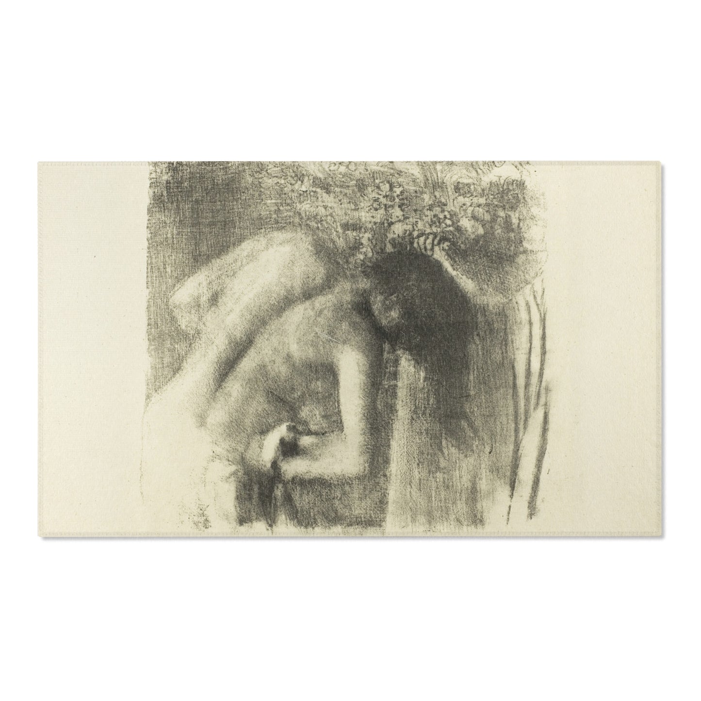 Hilaire Germain Edgar Degas - After the Bath (large version) | Area Rug