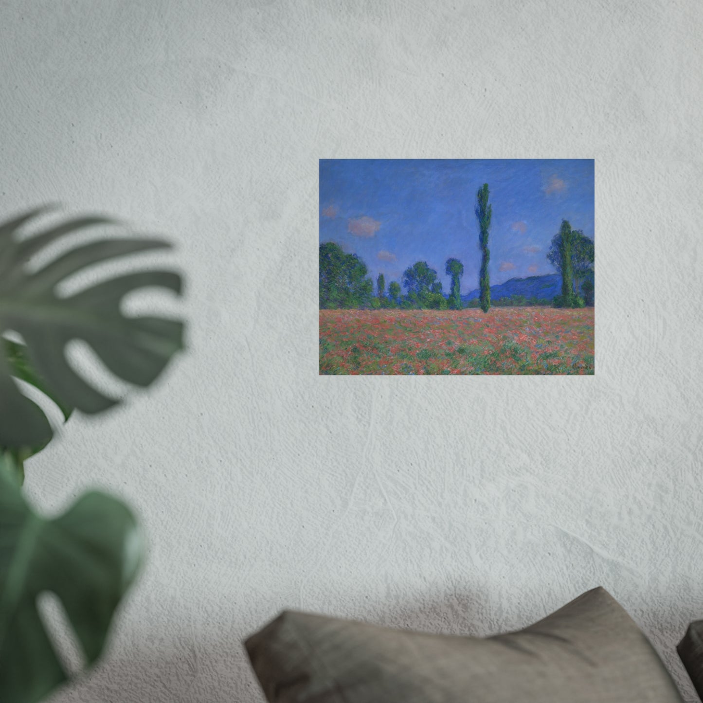 Claude Monet - Poppy Field (Giverny) | Fine Art Poster