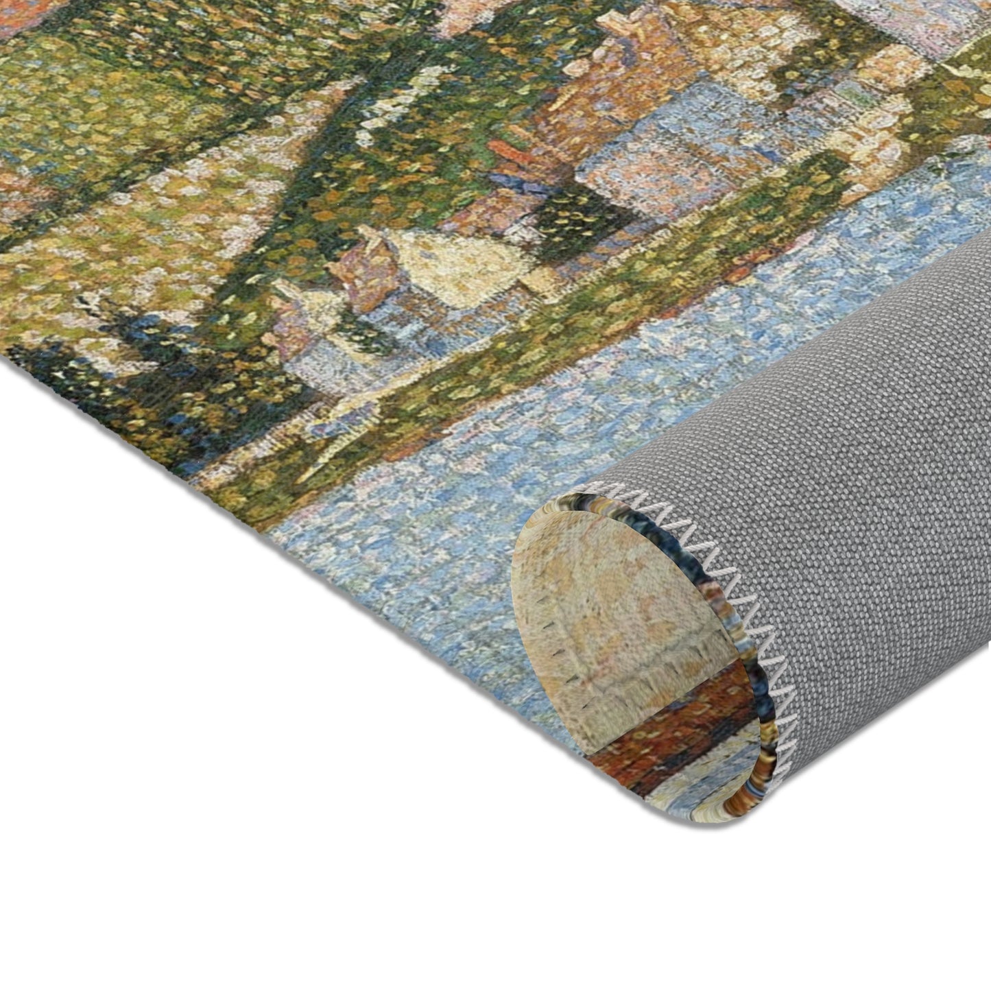 Paul Signac - Les Andelys, Côte d'Aval | Area Rug