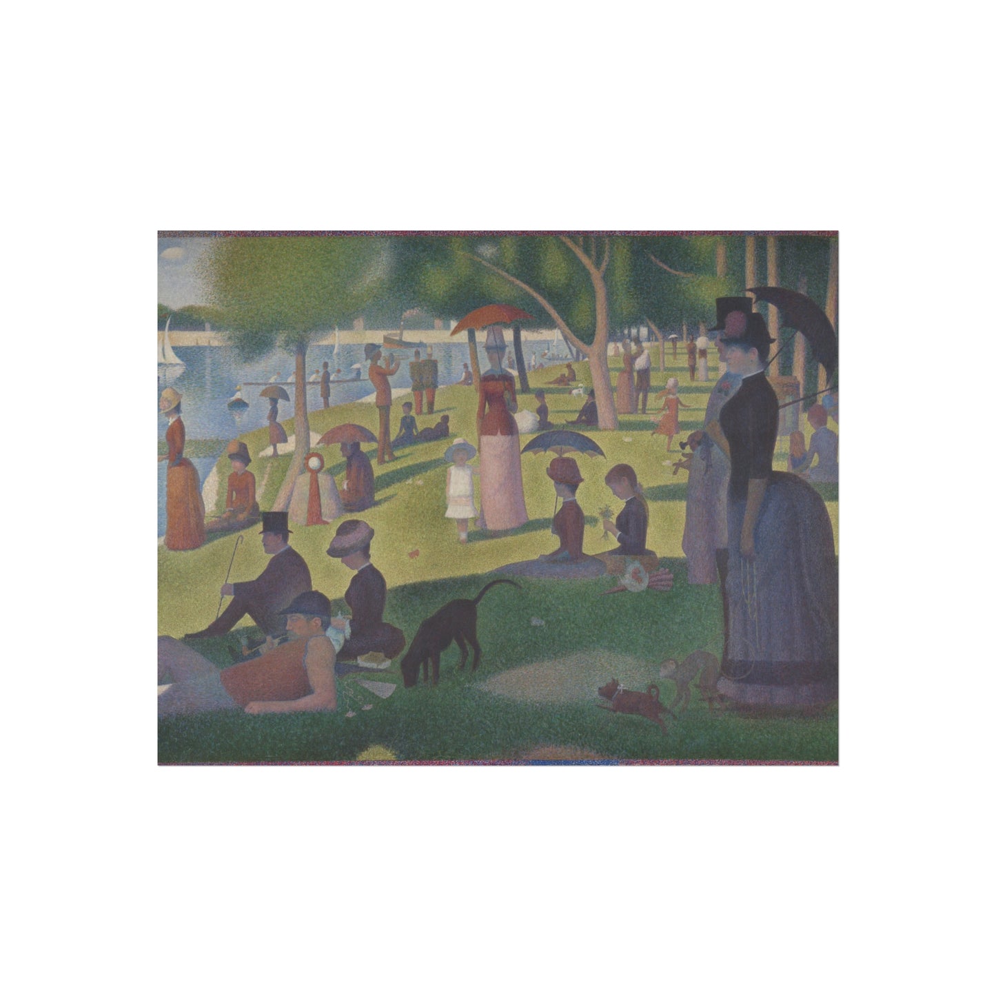 Georges Seurat - A Sunday on La Grande Jatte — 1884 | Fine Art Poster