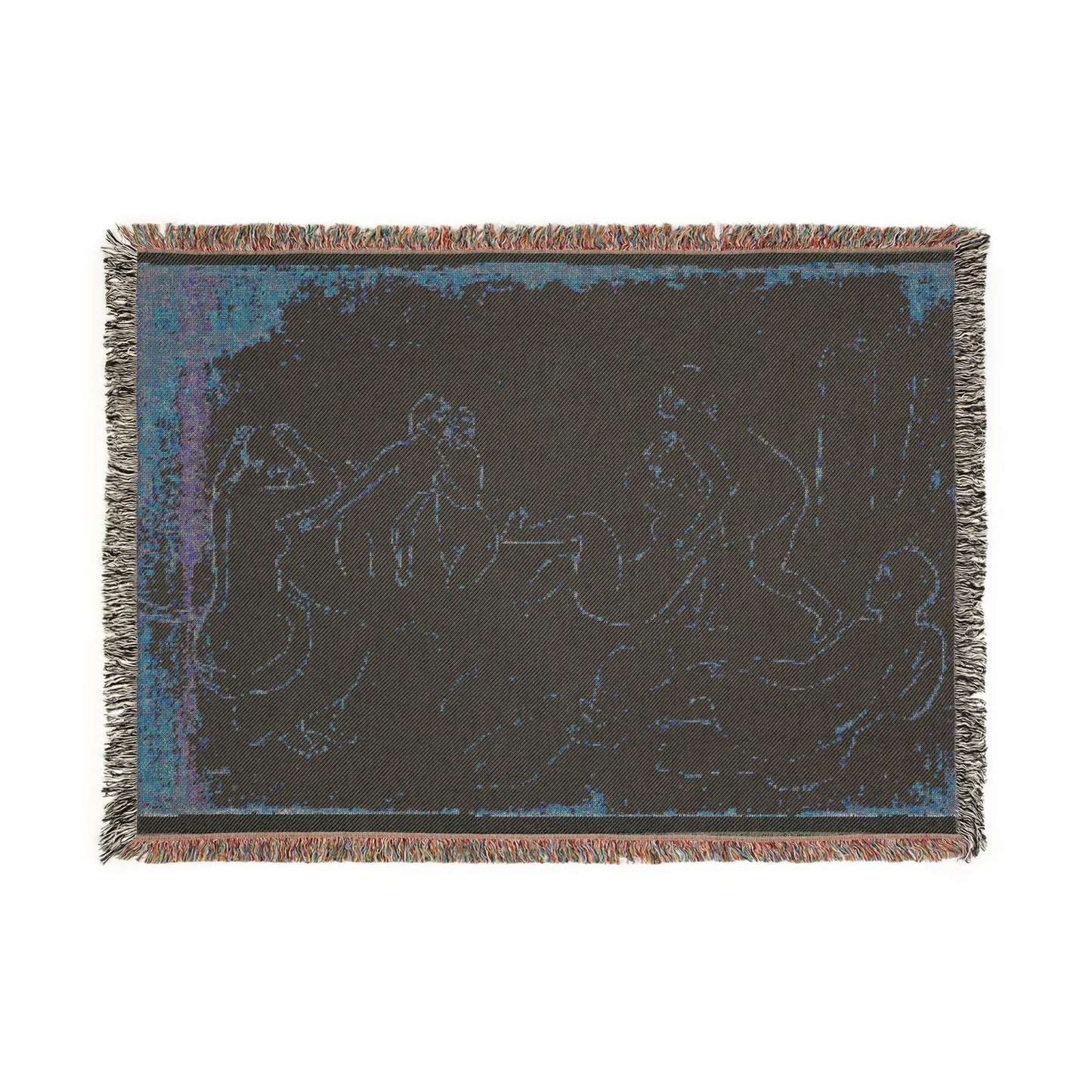 Pierre-Auguste Renoir - Bathers in a Forest | Woven Tapestry Blanket