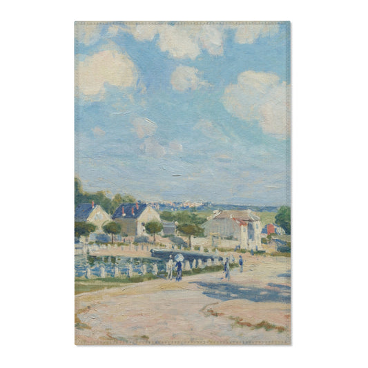 Watering Place at Marly — Sisley Area Rug
