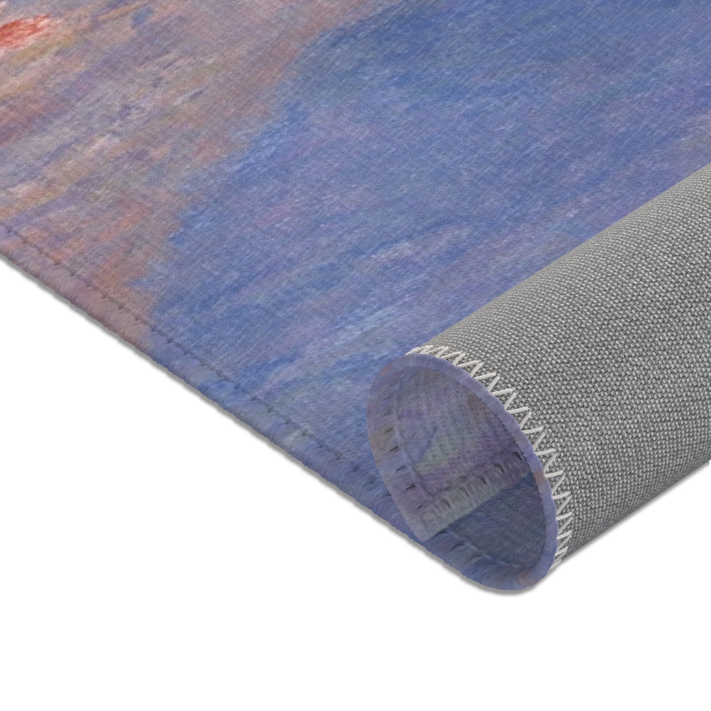 Claude Monet - Waterloo Bridge, Sunlight Effect | Area Rug