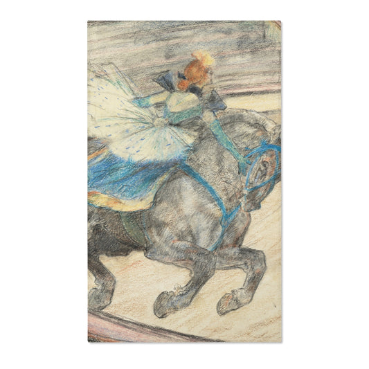 At the Circus: Work in the Ring — Toulouse-Lautrec Area Rug