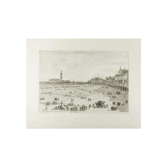 Prà della Valle — Canaletto Fine Art Poster