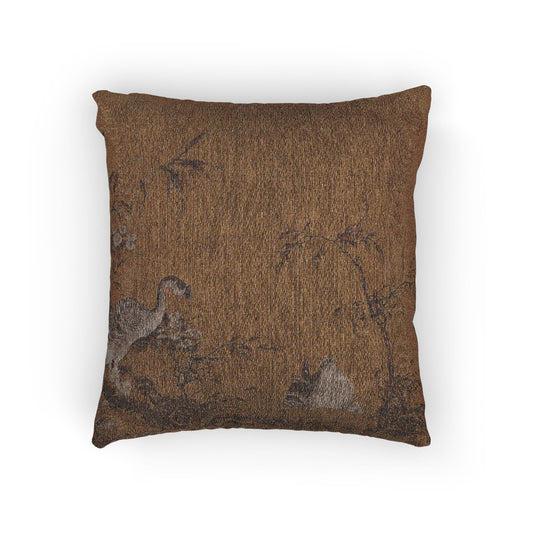 Geese on a Riverbank Pillow