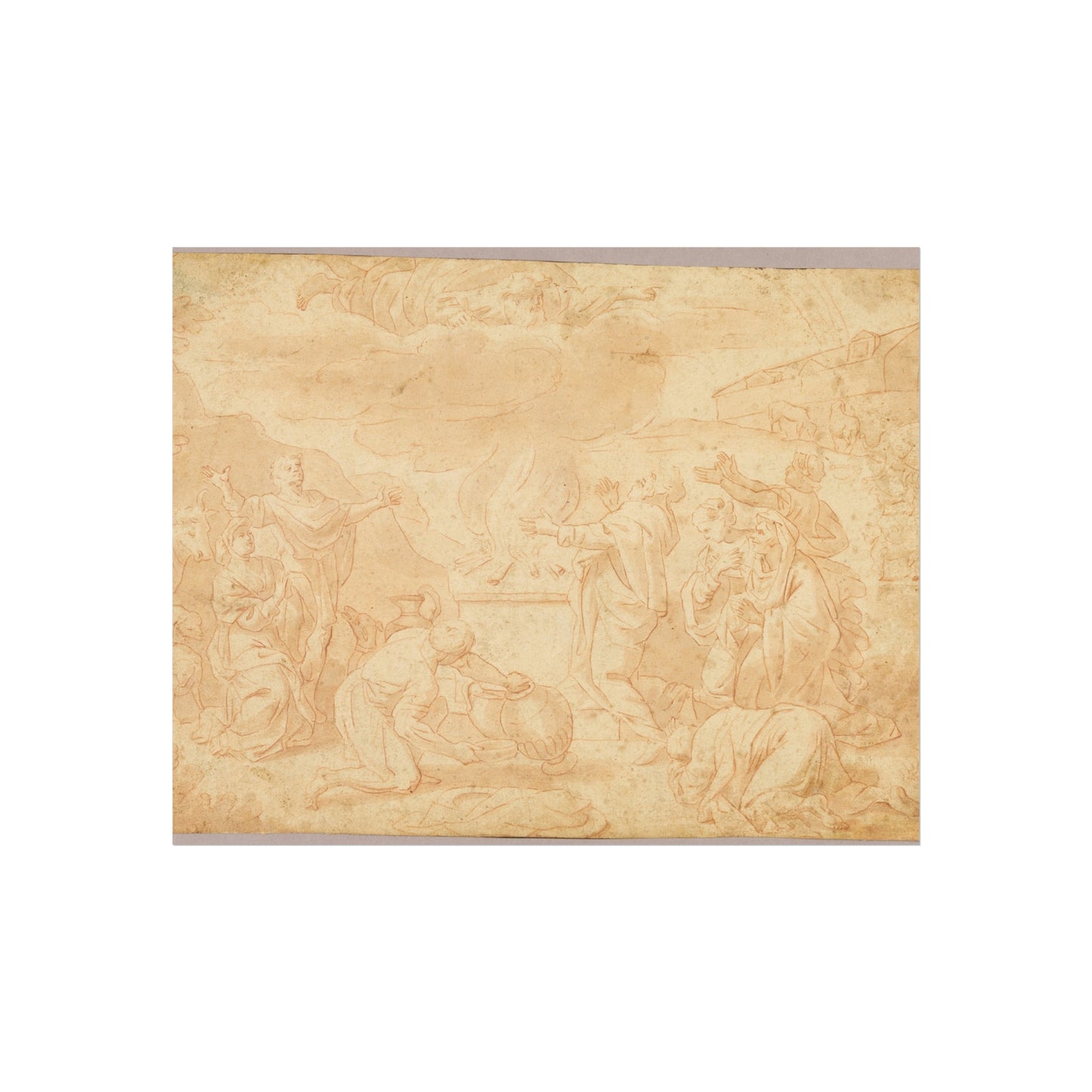 Nicolas Poussin - Noah's Sacrifice | Fine Art Poster