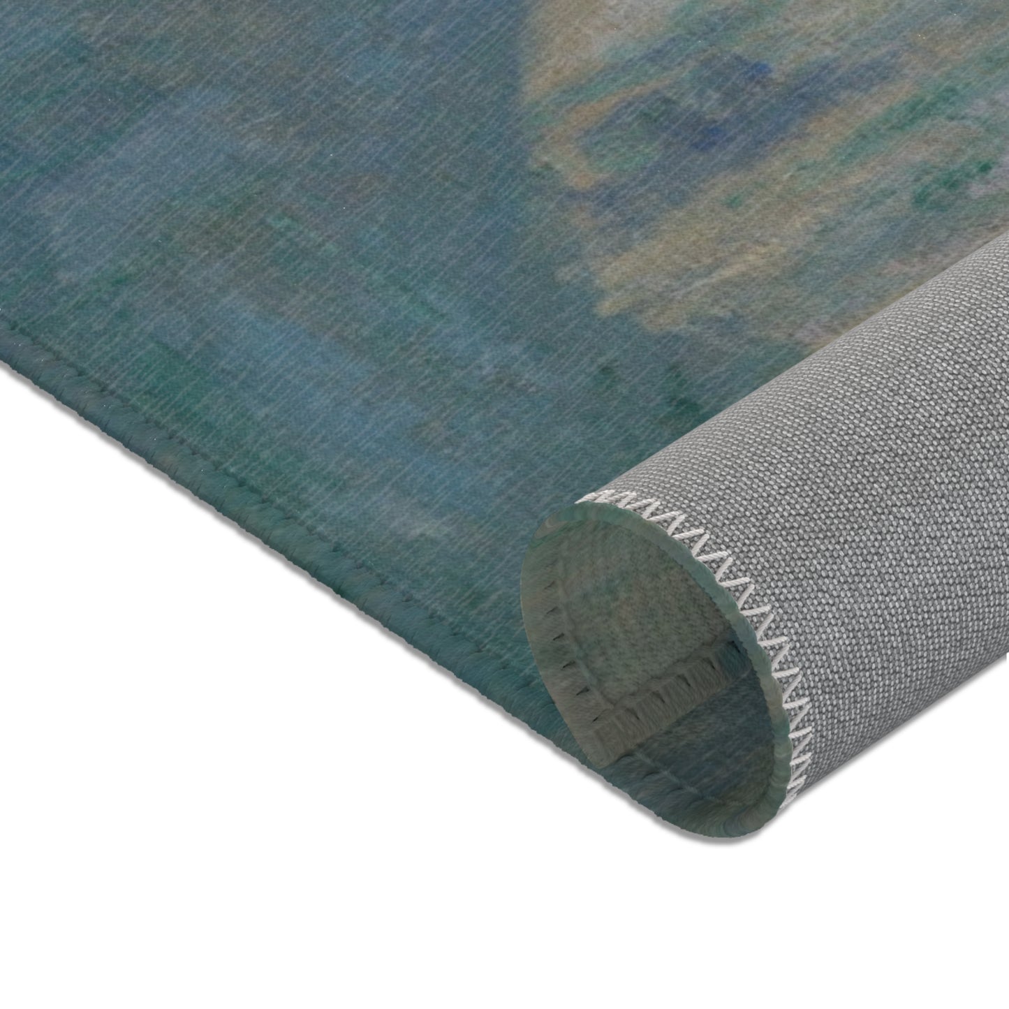 Claude Monet - Waterloo Bridge, Gray Weather | Area Rug