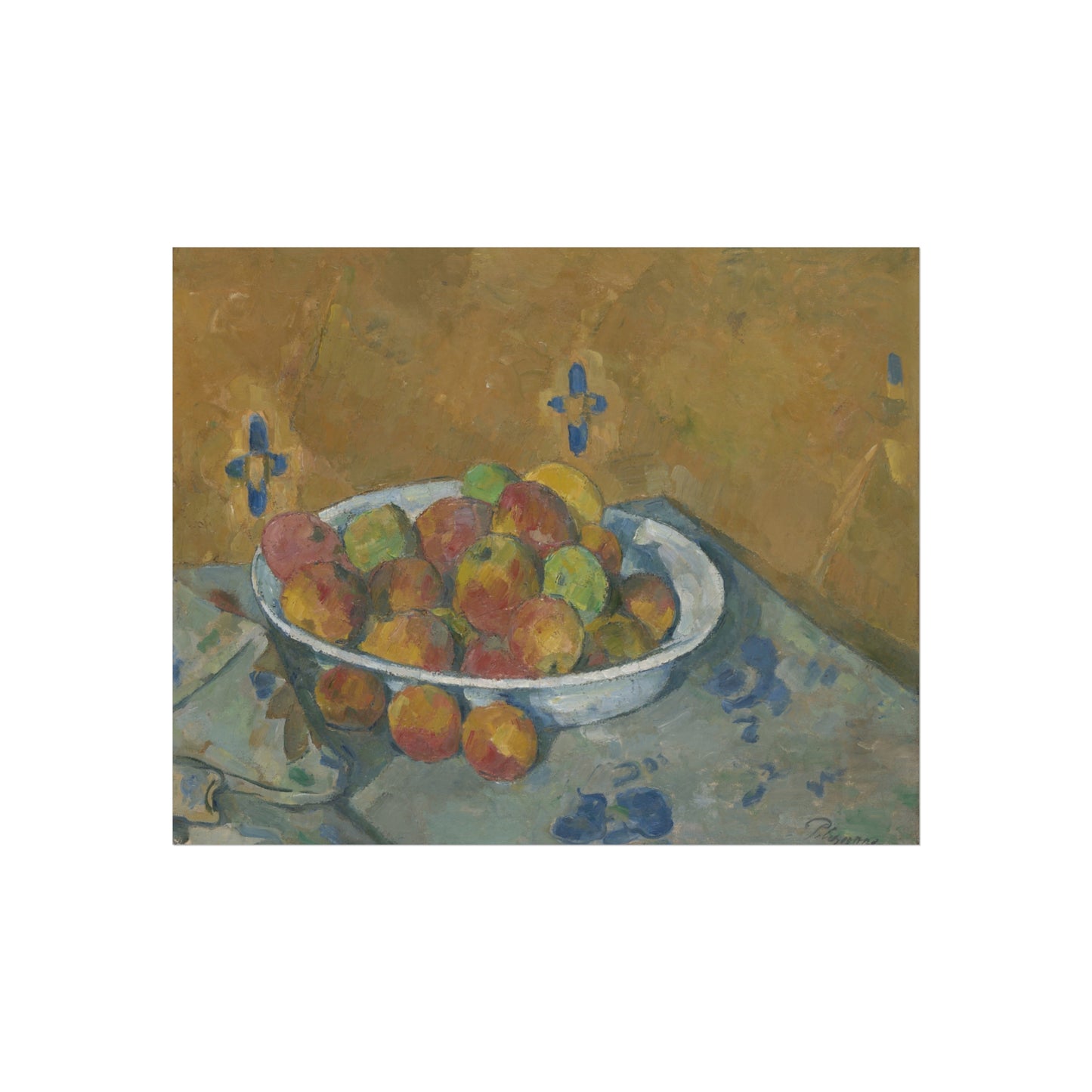Paul Cezanne - The Plate of Apples | Fine Art Poster