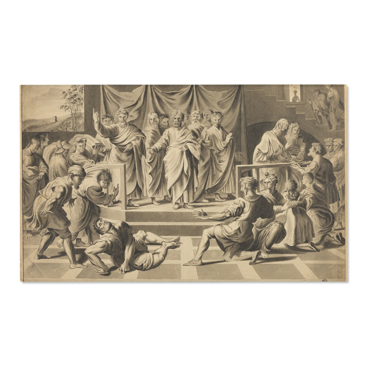 Death of Ananias — Constable Area Rug