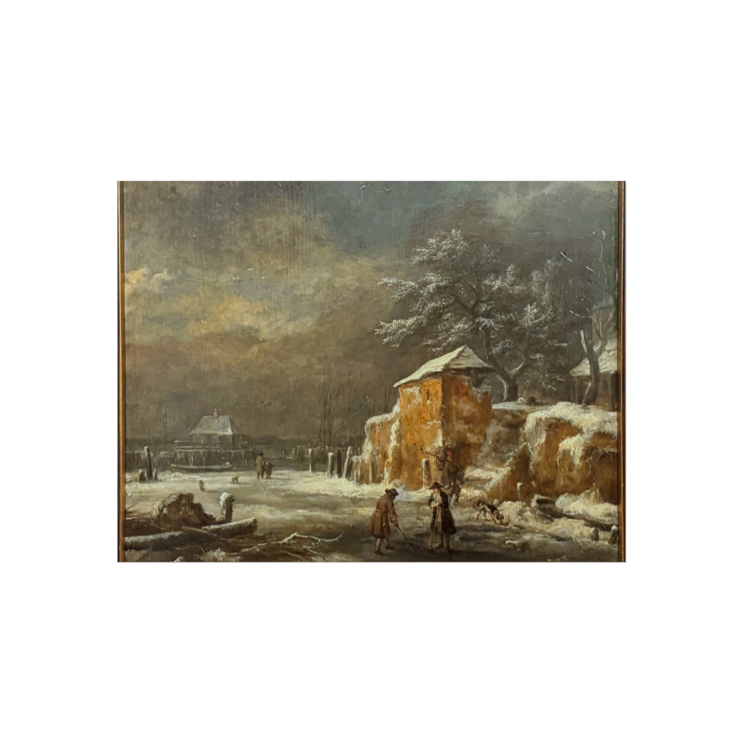 Hamburg, Kunsthalle, Jacob van Ruisdael, Winterlandschaft | Fine Art Poster