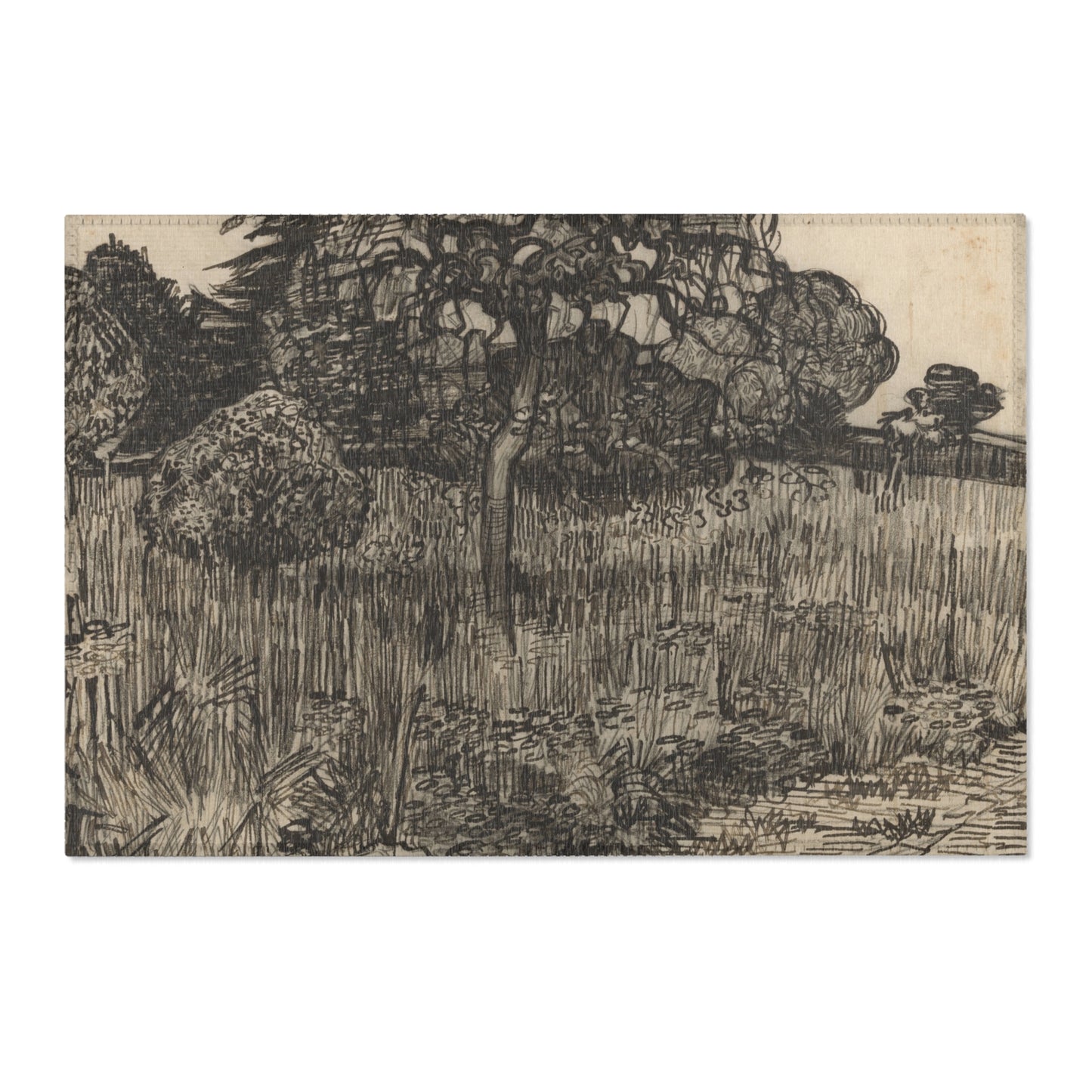 Vincent van Gogh - Weeping Tree | Area Rug