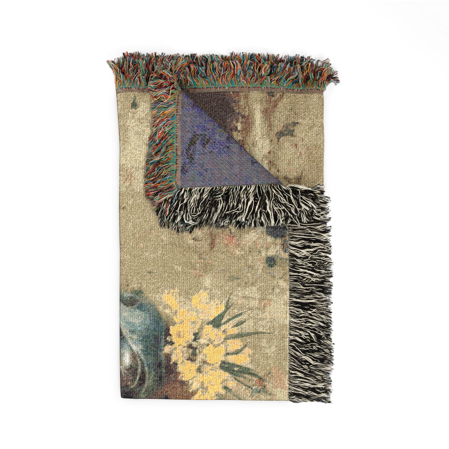 Portrait of Dora Wheeler Woven Throw Blanket