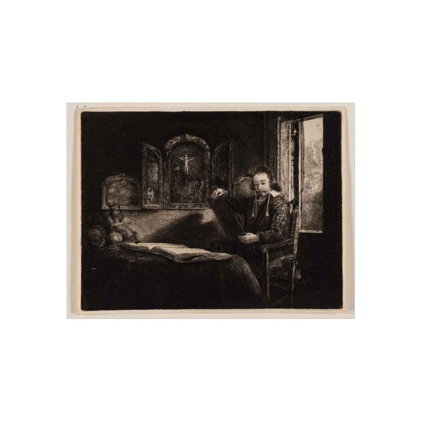 Rembrandt van Rijn - Abraham Francen, Apothecary | Fine Art Poster