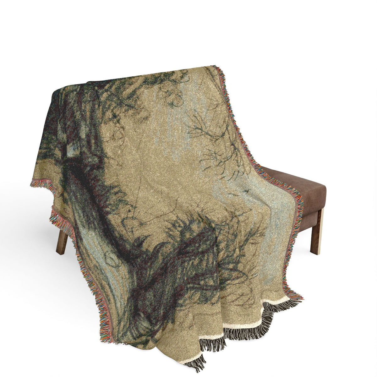 Landscape with Cows — Constable Tapestry Blanket