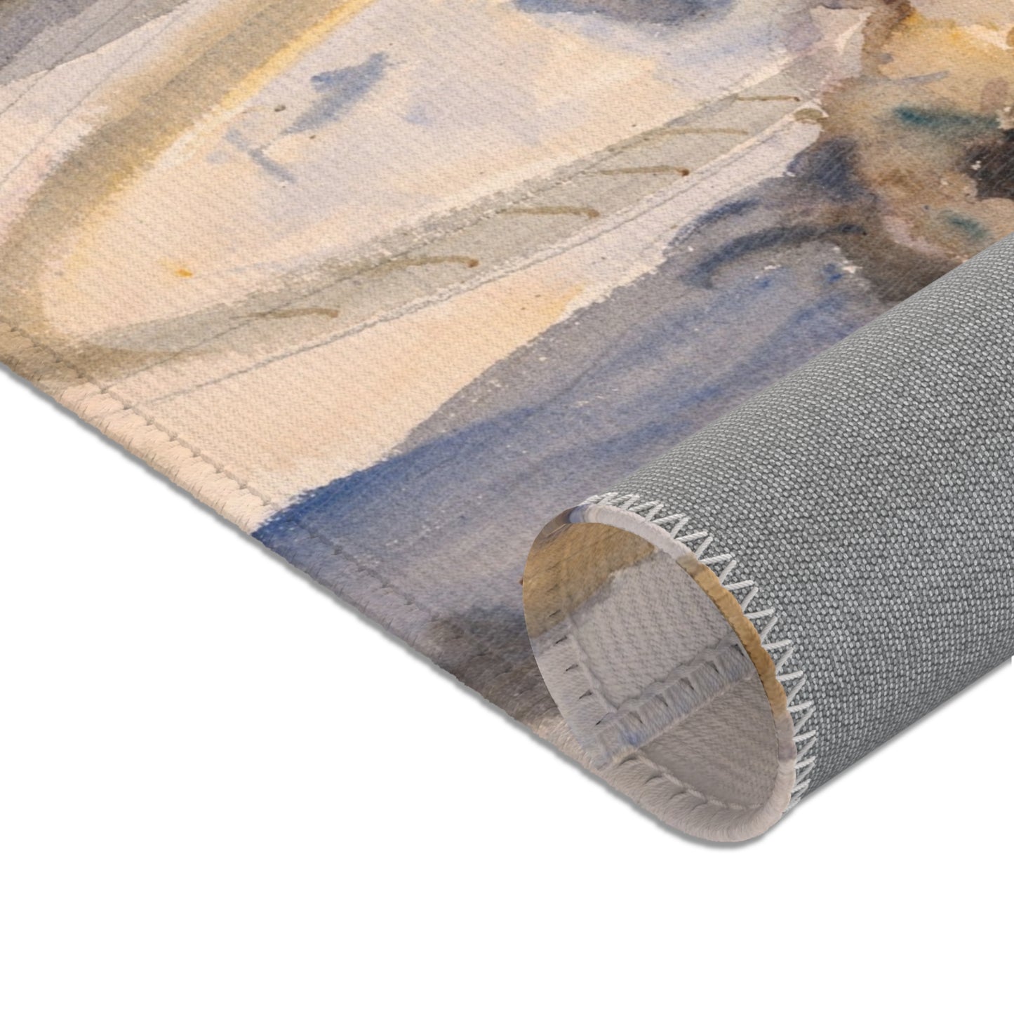 John Singer Sargent - Workmen at Carrara | Area Rug