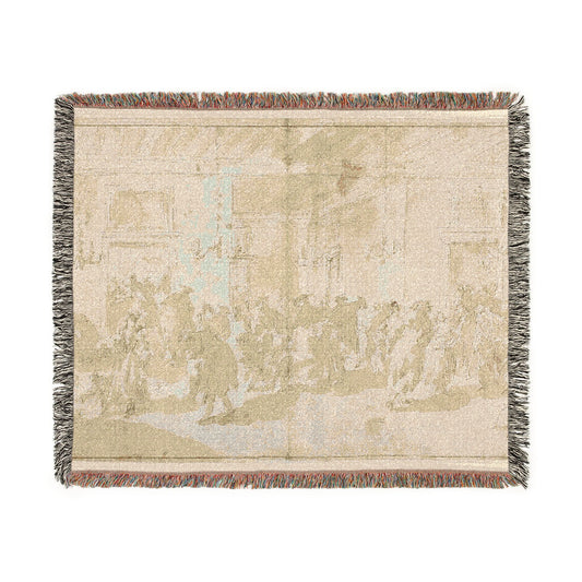 The Ridotto — Guardi Tapestry Blanket