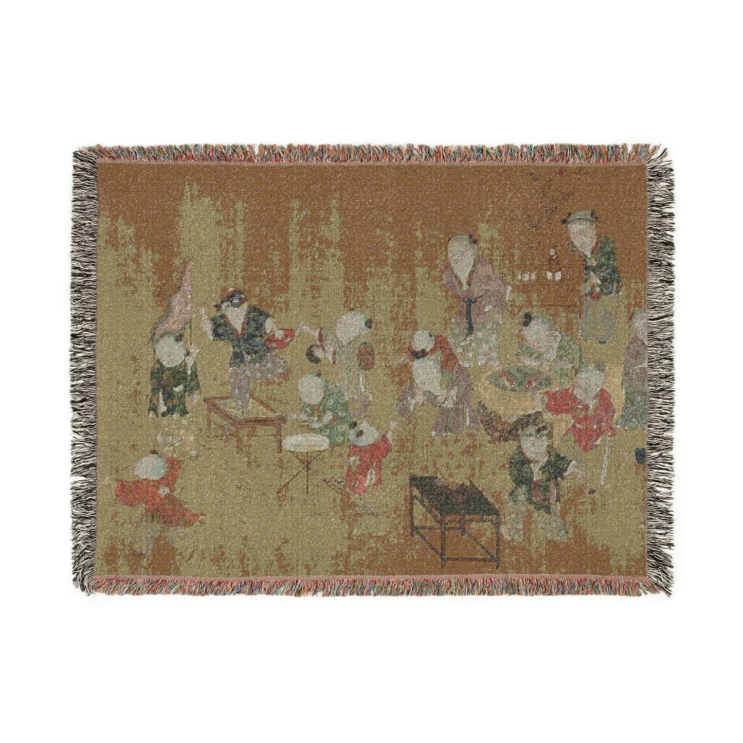 103_children-at-play | Woven Tapestry Blanket