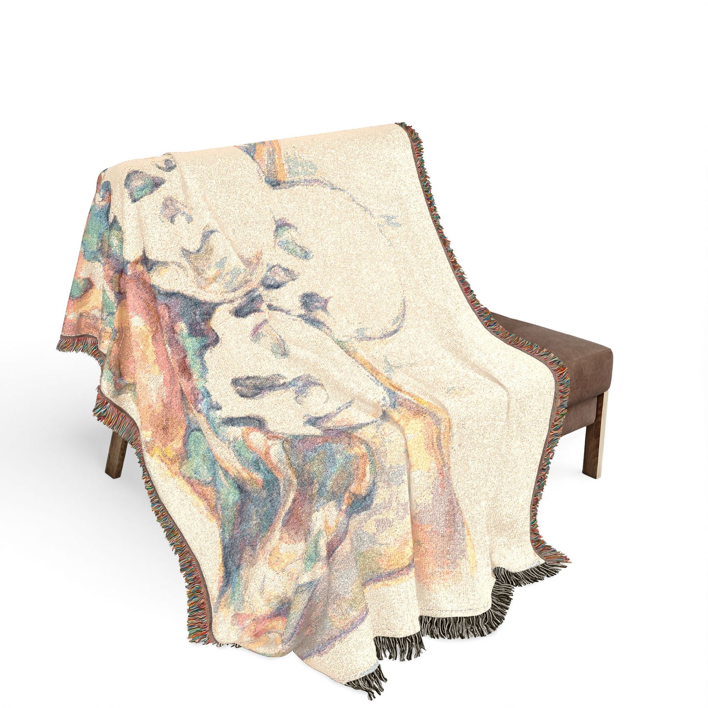 Paul Cezanne - The Three Skulls | Woven Tapestry Blanket
