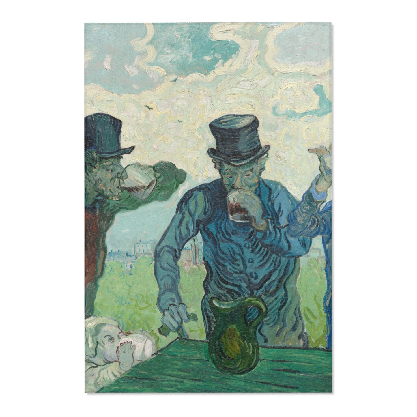 Vincent van Gogh - The Drinkers | Area Rug