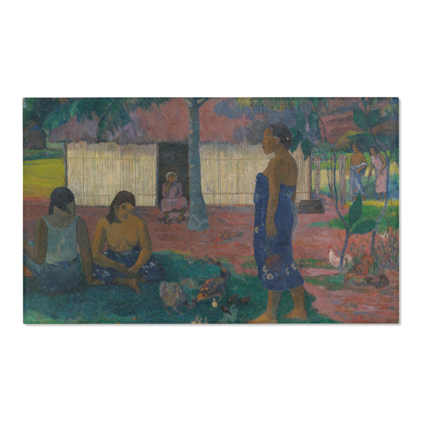 Paul Gauguin - No te aha oe riri (Why Are You Angry ) | Area Rug