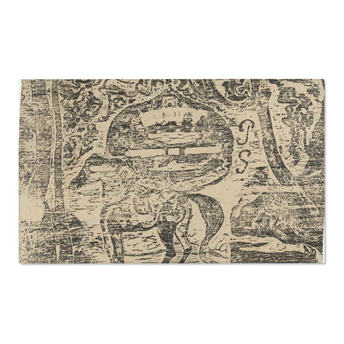 Paul Gauguin - Horse, with Other Animals and Ornaments | Area Rug