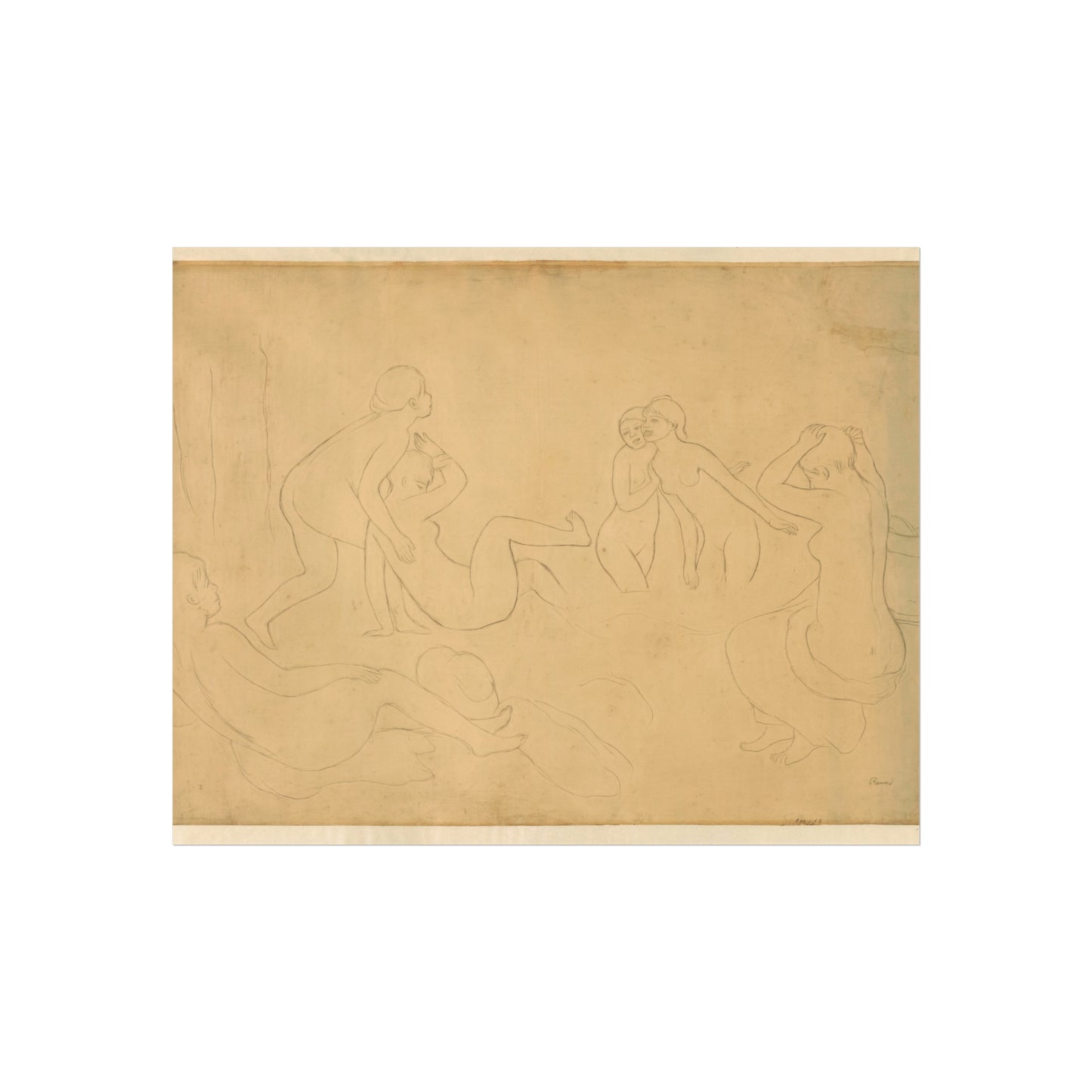 Pierre-Auguste Renoir - Bathers in a Forest | Fine Art Poster