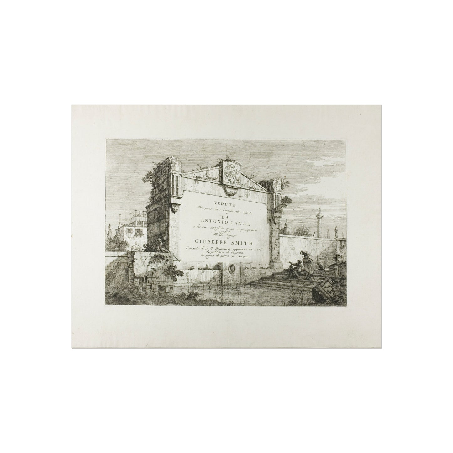 Canaletto - Title Page, from Vedute | Fine Art Poster