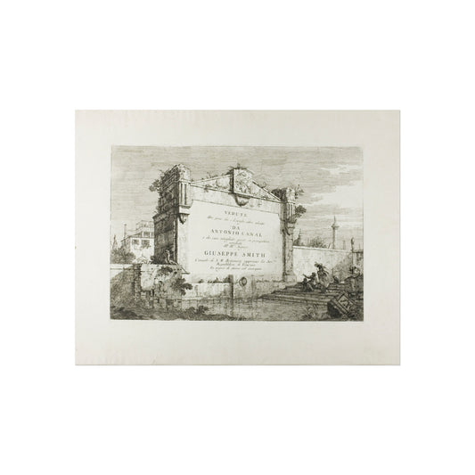 Title Page (Vedute) — Canaletto Fine Art Poster