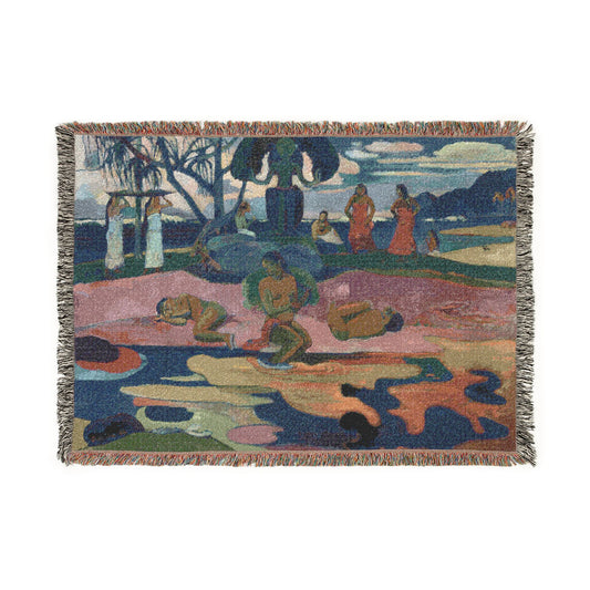 Day of the God — Gauguin Tapestry Blanket