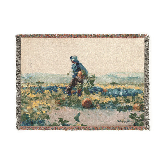 For to Be a Farmer's Boy — Homer Tapestry Blanket