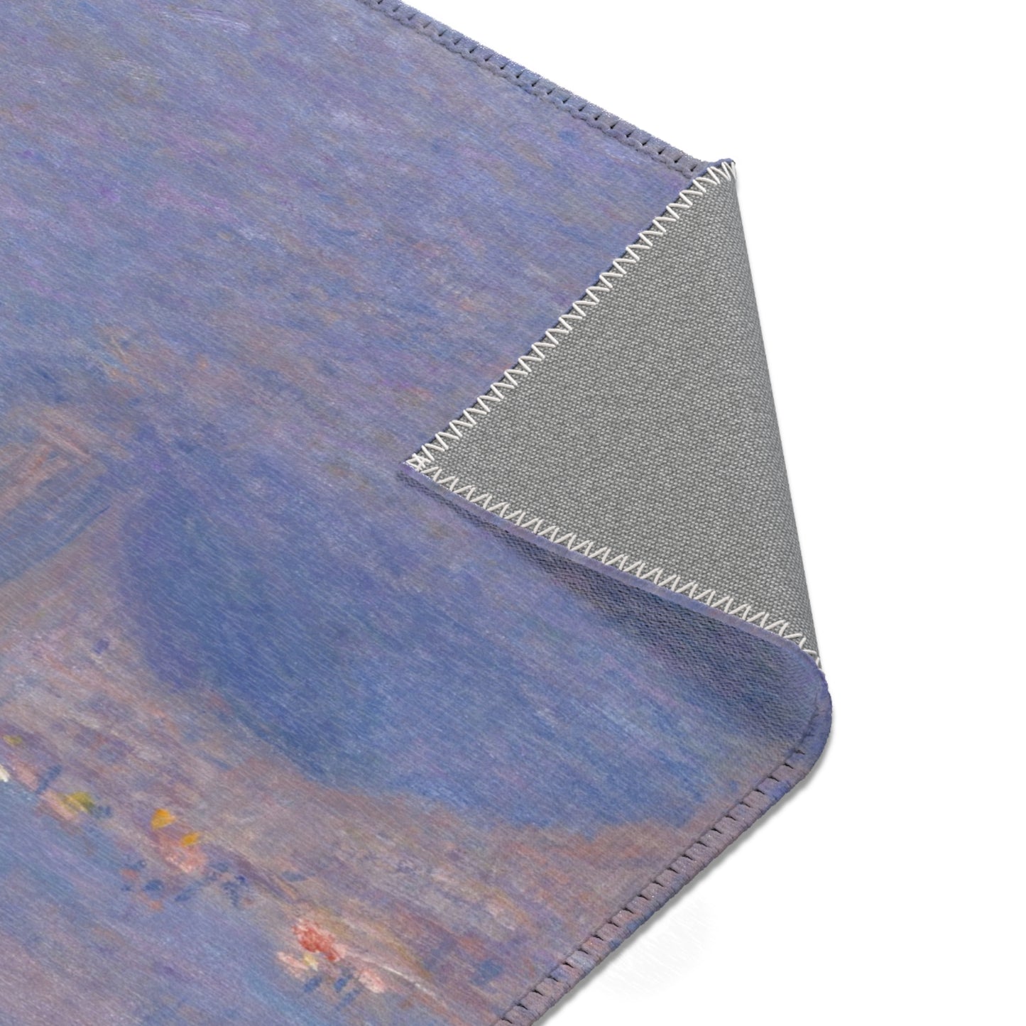 Claude Monet - Waterloo Bridge, Sunlight Effect | Area Rug