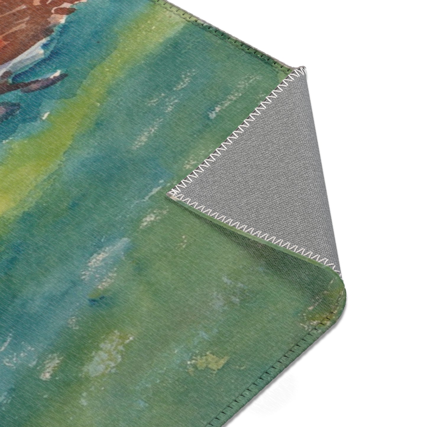 John Singer Sargent - Woodsheds, Tyrol | Area Rug