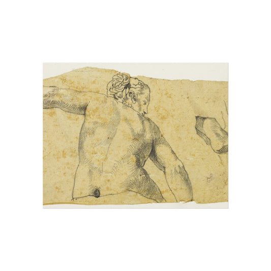 Allegory of Love Infidelity — Eugène Delacroix Fine Art Poster