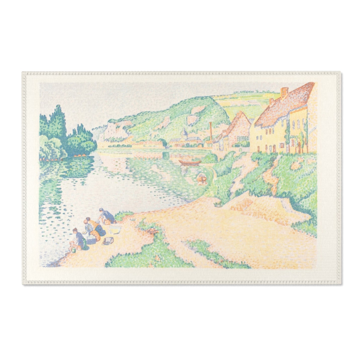 Paul Signac - The Andelys | Area Rug
