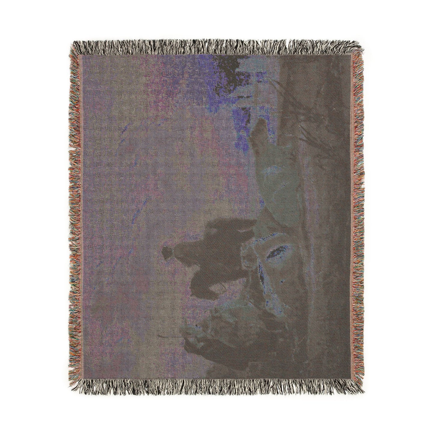 Aelbert Cuyp - Peasants with Four Cows by the River Merwede - WGA5825 | Woven Tapestry Blanket