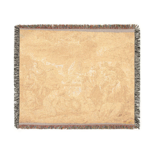 Noah's Sacrifice — Poussin Tapestry Blanket