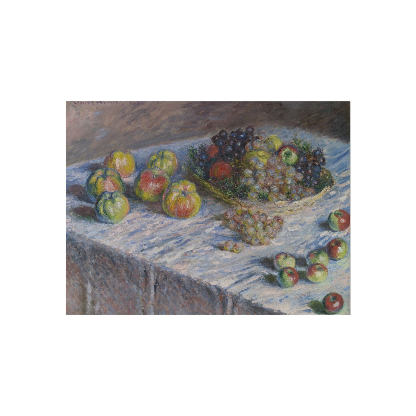 Claude Monet - Apples and Grapes | Fine Art Poster